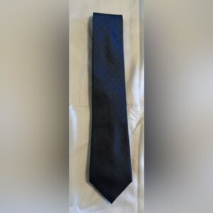 Donald Trump Men’s Textured Dark Blue Tie - Modern Formal Style